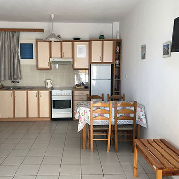 Διαμέρισμα 2 - Η κουζίνα του διαμερίσματος