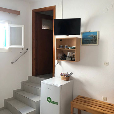 Δίκλινο στούντιο - Η κουζίνα του διαμερίσματος